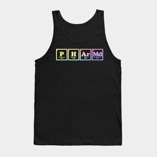 PharmD Periodic Table Tank Top by ScienceCorner